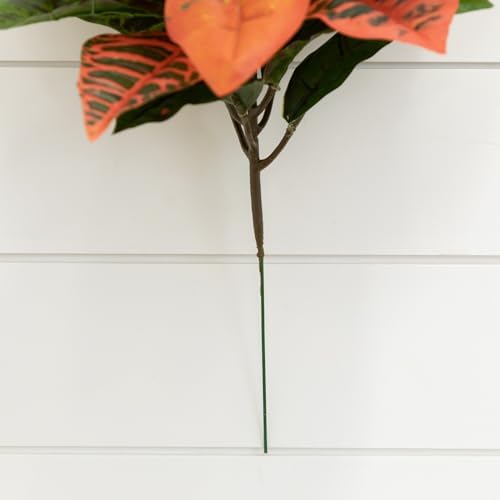 Nearly Natural 17 Garden Croton Artificial Plant Set of 6
