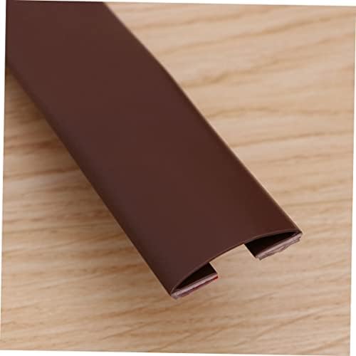 Gadpiparty Under Door Draft Stopper Seal Strip Brown