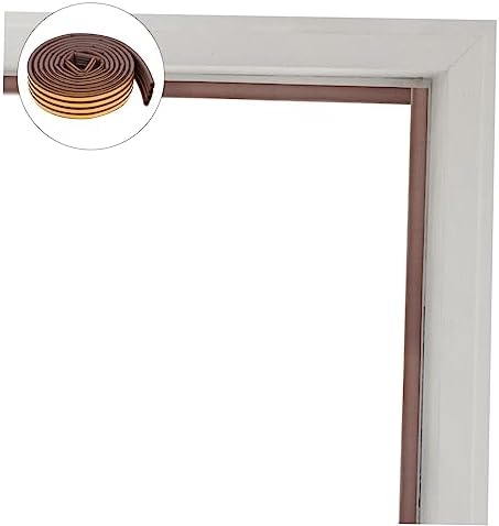 NUOBESTY Twin Door Sweeps Self Adhesive Weather Stripping