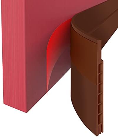 Suptikes Upgraded Door Draft Stopper 3 W x 37 L Brown
