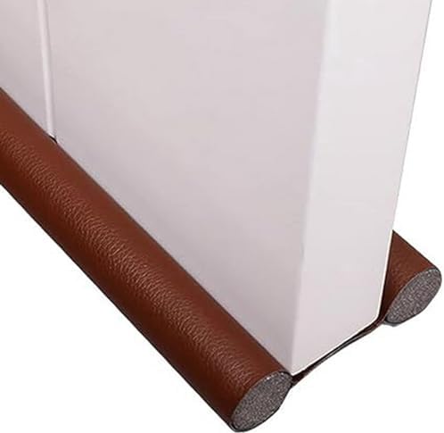 Adjustable Under Door Draft Blocker 37 Inch Brown