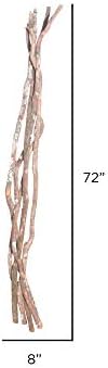 Vickerman Natural Dragonwood Pole Set for Home Decor