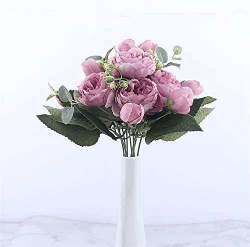GaRcan 30cm Silk Peony Artificial Flowers Bouquet