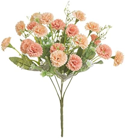 GaRcan Artificial Flowers 20 Head Bunch Lilac Carnations Decor