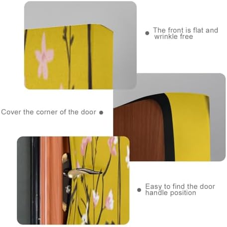 Susiyo Stretch Door Cover for Front Doors 35x79 Inch