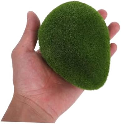 6pcs Covered Moss Decor for Indoor Greenery