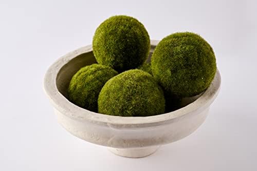 Mud Pie Faux Forest Moss Ball 4Dia