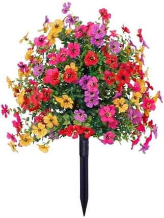 Lovskoo Artificial Flowers for Outdoor Decor
