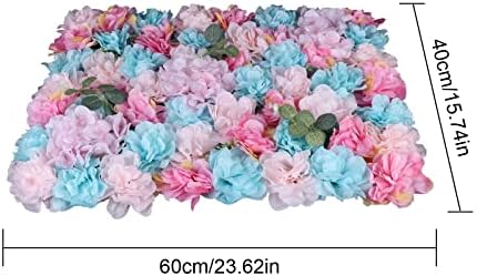 DYRABREST 12Pcs Flowers Wall Panel 3D Decor