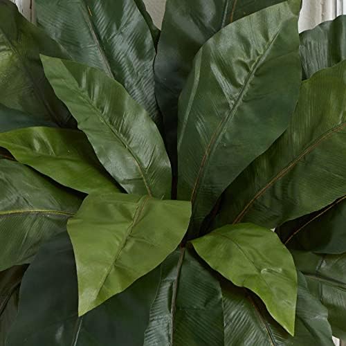 Nearly Natural 23 Inch Birds Nest Fern Artificial Plant Set of 3 Green