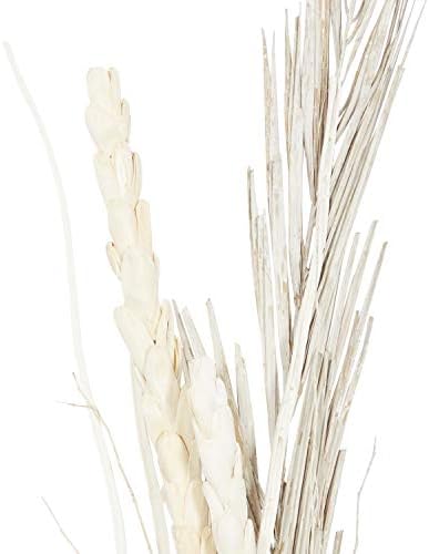 Deco 79 Dried Pigeon Pea Tall Sticks Natural Foliage Set of 2