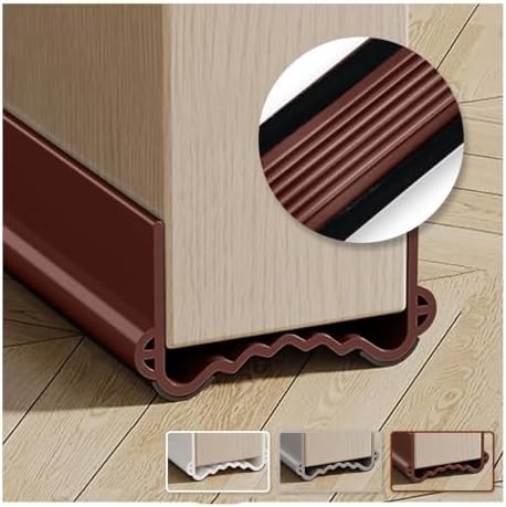 Door Bottom Seal Wind Noise Barrier 38 Inch Adjustable