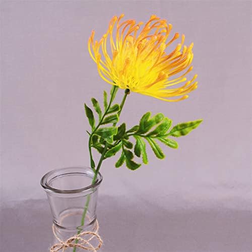 Gold Artificial Flower with Pot for Home Decor