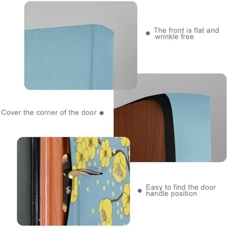 Susiyo Halloween Door Cover with Stretch Fabric 1