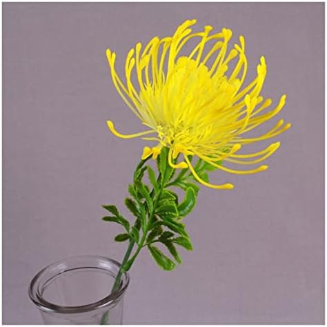Gold Artificial Flower with Pot for Home Decor