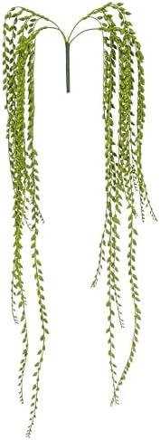 Vickerman 39 Inch Indoor Artificial Green Senecio Bush - Durable and Maintenance Free