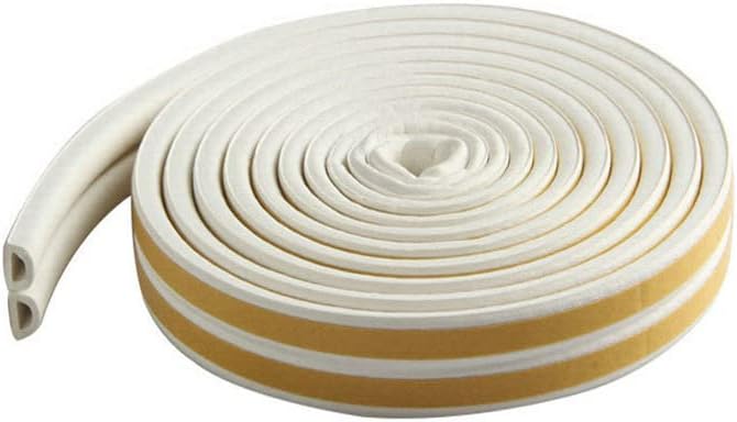 LYTON Door Draft Stopper Black Gray Seal
