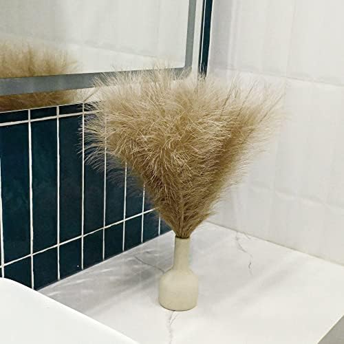 6 PCS Faux Pampas Grass for Boho Decor