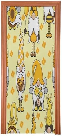 Susiyo Garden Honeybee Gnome Door Cover