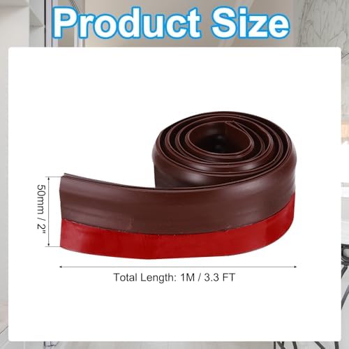 PATIKIL Door Draft Stopper 33FT Silicone Seal Strip