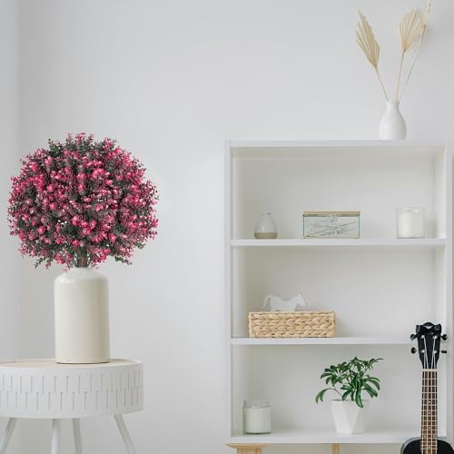 Artificial Rose Boxwood Topiary 27 Inch 2 Pack