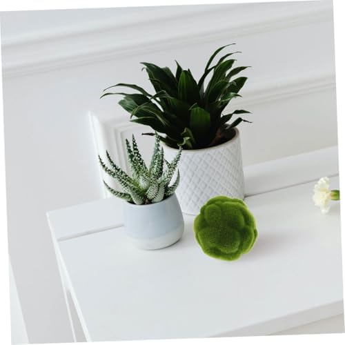 VICASKY 1 Set Realistic Artificial Moss Decorative Balls