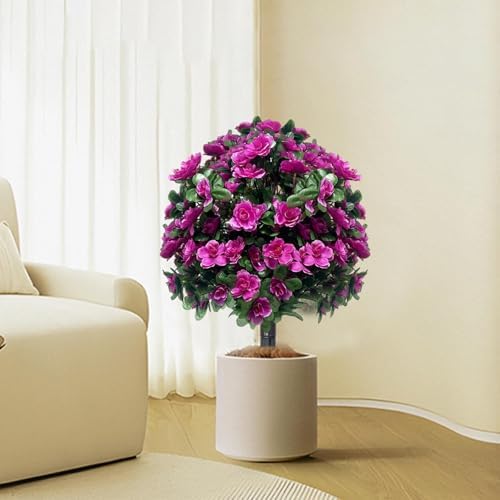 Artificial Flowers with Ground Spikes Purple 58cm