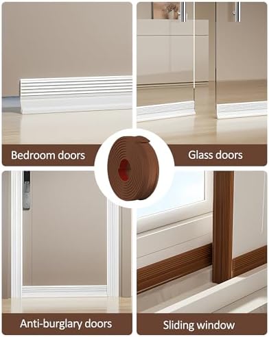 Cloorde Under Door Draft Stoppers 4pcs 39inch