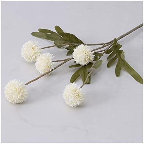 GaRcan Dandelion Artificial Flower Ball with Pot