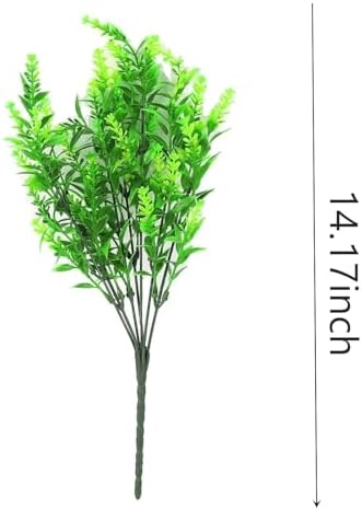 16 Bundle Artificial Lavender Flowers for Home Garden Decoration