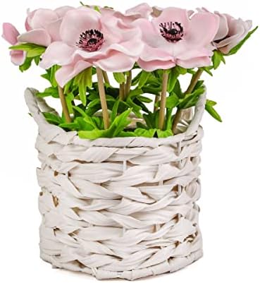 National Tree Company Artificial Flower Bouquet with Basket