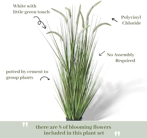 KOL 4ft Artificial Veronica Spiked Speedwell Grass