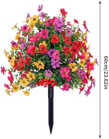 Lovskoo Artificial Flowers for Outdoor Decor