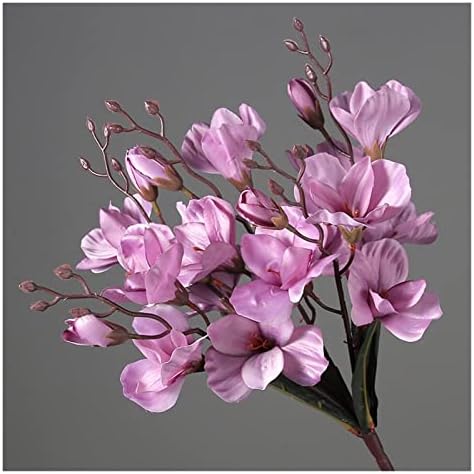 GaRcan Artificial Flowers Magnolia Silk Flower Bouquet 20 Heads