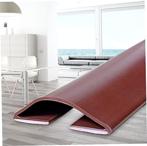 Gadpiparty Under Door Draft Stopper Seal Strip Brown