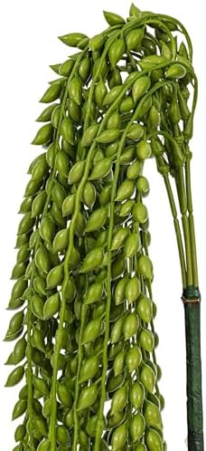 Vickerman 39 Inch Indoor Artificial Green Senecio Bush - Durable and Maintenance Free