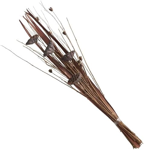 Deco 79 Dried Lotus Flower Decor