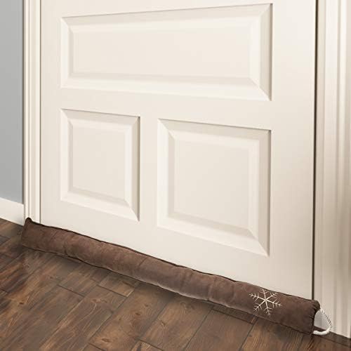 Simply Genius Cold Weather Draft Stopper 36 Inch Brown