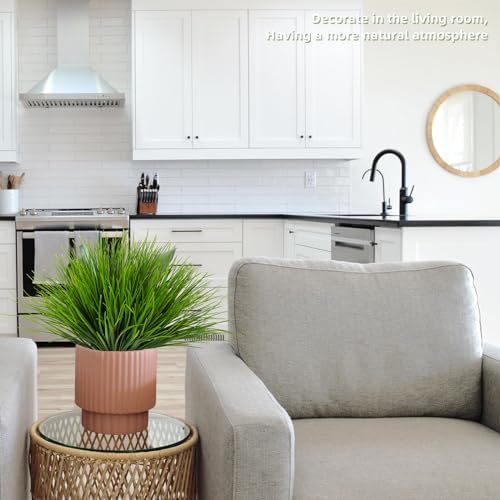 RECUTMS 12 Bundle Artificial Wheat Grass Plants