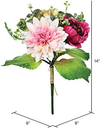 Vickerman 14 Inch Artificial Mixed Fall Flowers