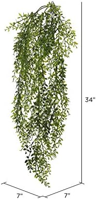 Vickerman 34 Inch Artificial Green Lemon Beauty Leaf Vine