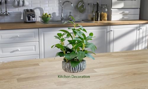 12 Inch Fake Ficus Plant Indoor Artificial Greenery