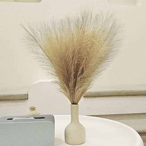 6 PCS Faux Pampas Grass for Boho Decor