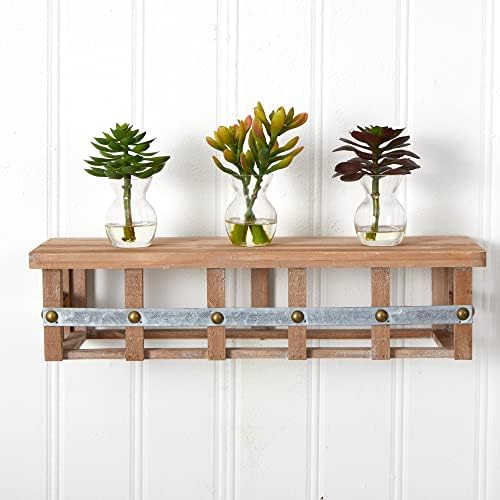Nearly Natural Succulent Arrangements Set of 3