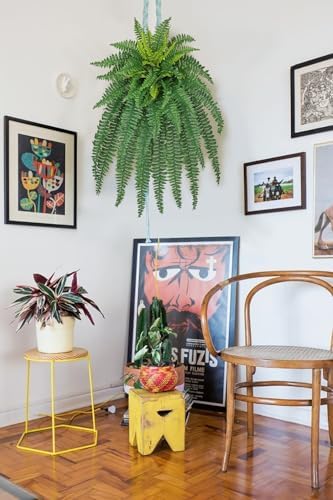 GnFlus 35 Inch Artificial Boston Fern Plants