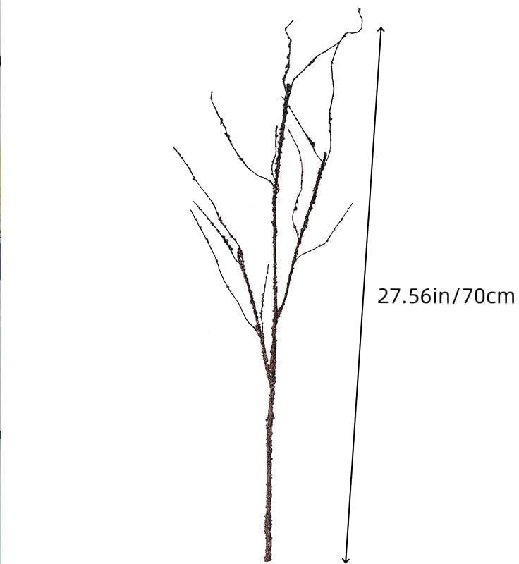Eiyye 10PCS Curly Willow Branches Artificial Decor