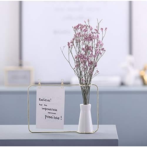 Elegant Artificial Flower Set with Potted Vase