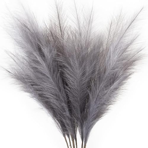 Zifty 7-Pcs 38 Inch Faux Pampas Grass Artificial Flower Set