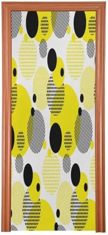 Susiyo Dots Halloween Door Cover Stretch Fabric Decor
