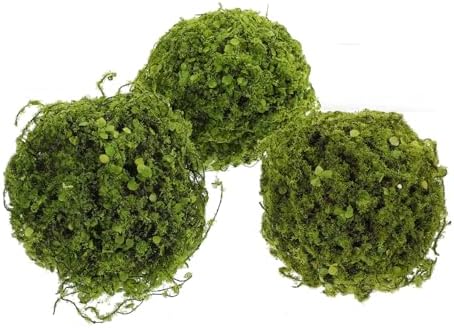 ERINGOGO Artificial Plant Balls 3pcs Hanging Topiary Decor